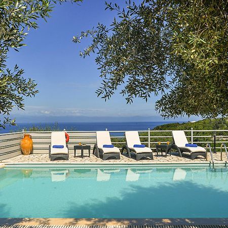 Lioniskari Seaviews - Paxoi'S Private Pool Oasis Villa Porto Ozias ภายนอก รูปภาพ