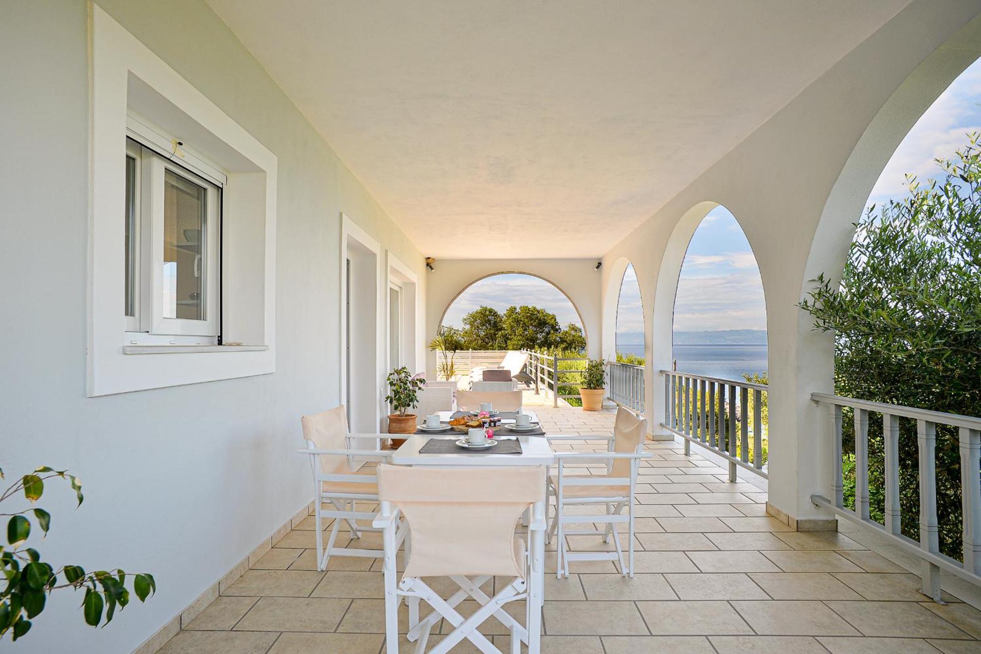 Lioniskari Seaviews - Paxoi'S Private Pool Oasis Villa Porto Ozias ภายนอก รูปภาพ